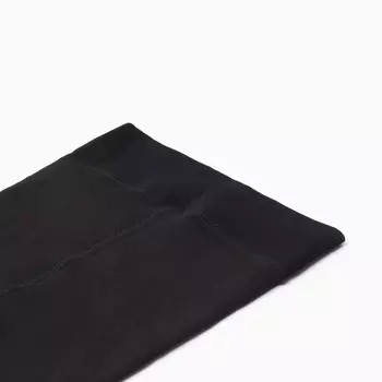 Лосины женские микрофибра с флисом 600 DEN A, цвет черный, размер 2