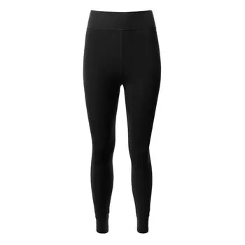 Лосины женские микрофибра с флисом 600 DEN A, цвет черный, размер 3