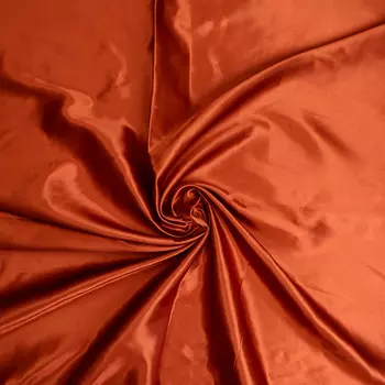 Лоскут сатина, цвет терракотовый, 100 150см, 100% п/э