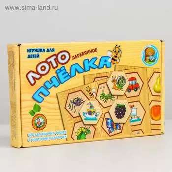 Лото деревянное «Пчёлка»
