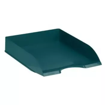 Лоток для бумаг горизонтальный Стамм «Дельта» New York, зелёный