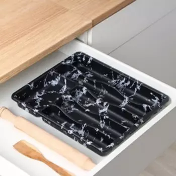 Лоток для столовых приборов «Пегас», 3631,55 см, 7 отделений