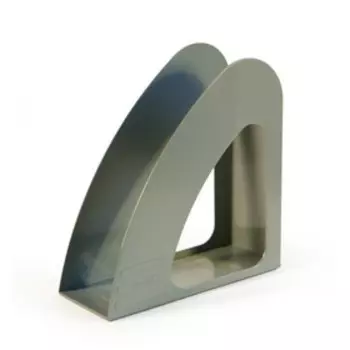 Лоток для бумаг вертикальный Calligrata "2000", серый, ширина 90мм