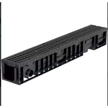 Лоток водоотводный AQUASTOK Master DN100 H135 B125 пластиковый, комплект