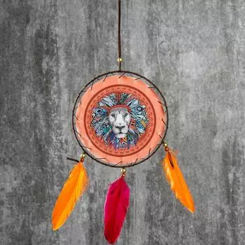 Ловец снов "Лев" диам 20 см