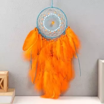 Ловец снов "Рыжая бестия. Паутина" d=16 см 75х16 см