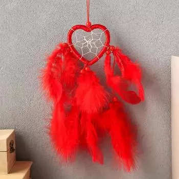 Ловец снов "Сердце с паутинкой" МИКС 6х25 см