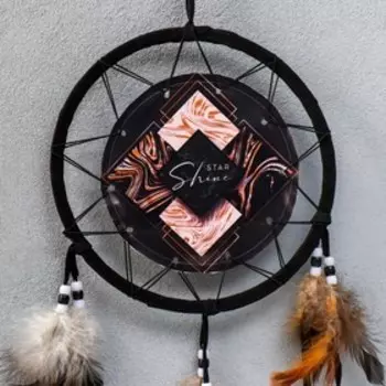 Ловец снов "Шёлк - Star shine" d=20 см