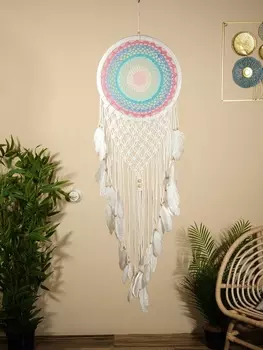 Ловец снов "Спокойные тона" 32х90 см.