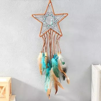 Ловец снов амулет «Звезда с кристаллом», 1860 см