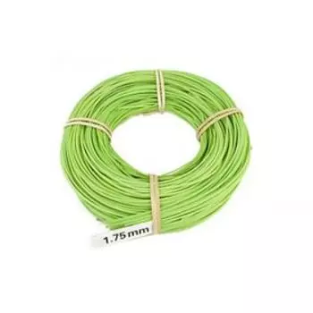 Лоза в кольцах, светло-зелёная 1,75 мм, 100 г