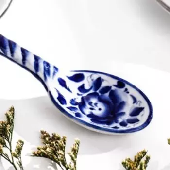 Ложка, большая, гжель
