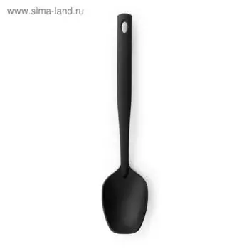 Ложка Brabantia Basic, цвет чёрный, 32.5 см