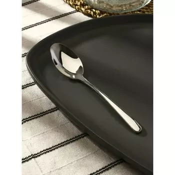 Ложка чайная из нержавеющей стали Magistro «Джентри», длина 16 см, цвет серебряный