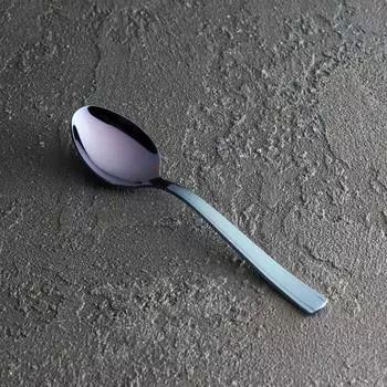 Ложка чайная «Торжество», (М18), цвет синий