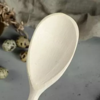 Ложка деревянная "Славянская", 25 см, массив бука