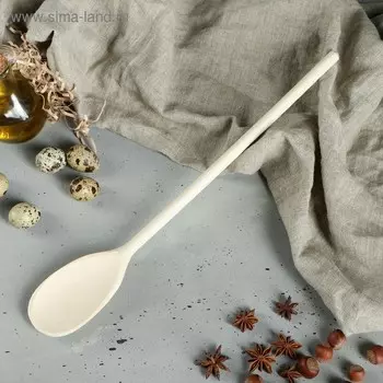 Ложка деревянная "Славянская", 40 см, массив бука