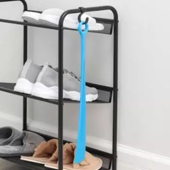 Ложка для обуви, 45,54 см, цвет МИКС