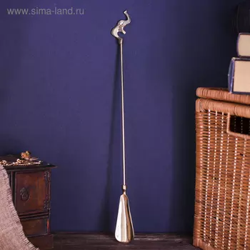 Ложка для обуви «Слоник», 5351.2 см, латунь