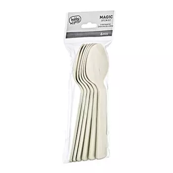 Ложка для пикника HobbyLife, пластик, 6 шт