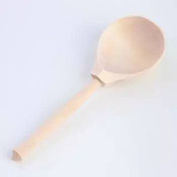 Ложка полубаская, белая