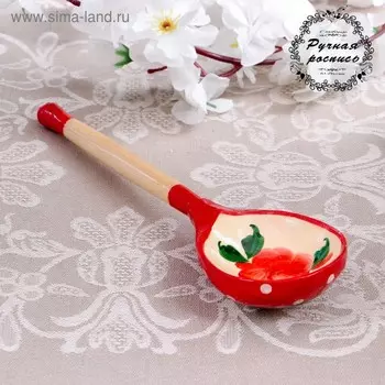 Ложка полубаская «Матрёшка», 196 см, микс