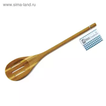 Ложка с прорезями, бамбук