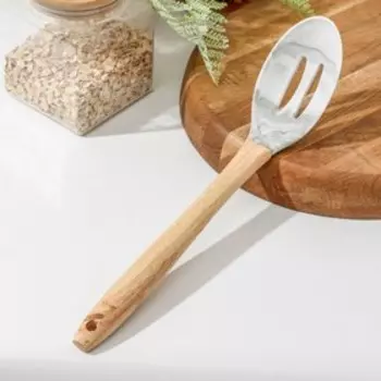 Ложка с прорезями Доляна «Марни», 32,5×6×5 см