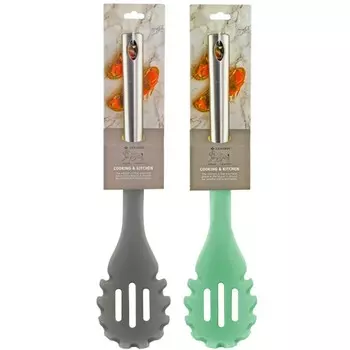 Ложка силиконовая для спагетти Lenardi для 33 см, цвет МИКС