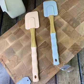 Ложка силиконовая Lenardi, 29 см, цвет МИКС