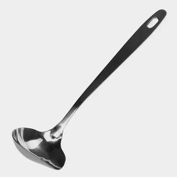 Ложка соусная из нержавеющей стали Luxstahl, 50 мл, ручка 20 см