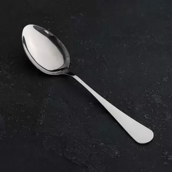 Ложка столовая из нержавеющей стали «Классика», длина 20.5 см, толщина 2 мм