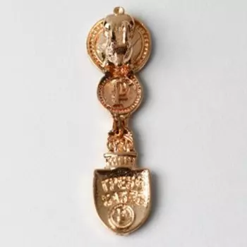 Ложка-загребушка «Деньги шуршат », металл, 1 х 4 см