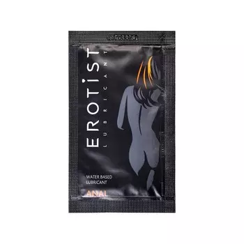Лубрикант Erotist ANAL, анальный, на водной основе, саше, 4 мл