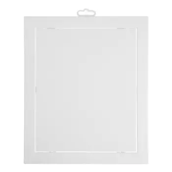 Люк ревизионный AURAMAX AD2530, 268 х 318 мм, фланец 246 х 296 мм, нажимной, пластик