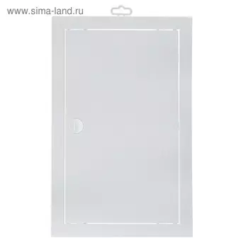 Люк ревизионный ERA Л2540Р, 268418 мм, с ручкой и фланцем 246396 мм, пластиковый