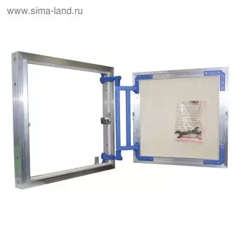 Люк ревизионный "Люкер" AL-KR 50/50, высота 500 мм, ширина 500 мм, под плитку