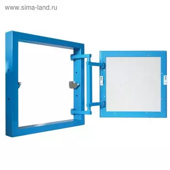 Люк ревизионный "Люкер" К 60/50, высота 600 мм, ширина 500 мм, под плитку, нажимной