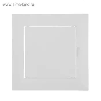 Люк ревизионный "РВС", 100 х 100 мм, пластик, белый