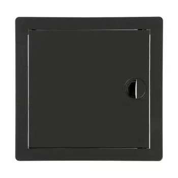 Люк ревизионный "ВИЕНТО" ДР1515, 150 х 150 мм, с ручкой, пластик, серый