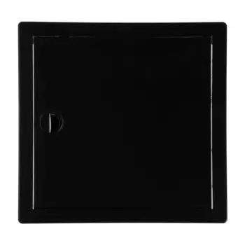 Люк ревизионный "ВИЕНТО" ДР2020, 200 х 200 мм, пластик, черный