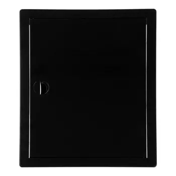 Люк ревизионный "ВИЕНТО" ДР2025, 200 х 250 мм, пластик, черный