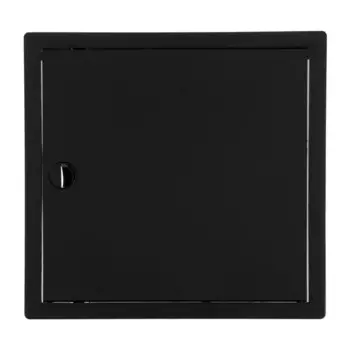 Люк ревизионный "ВИЕНТО" ДР2525, 250 х 250 мм, пластик, черный