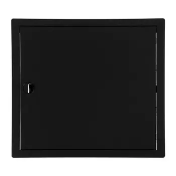 Люк ревизионный "ВИЕНТО" ДР3030, 300 х 300 мм, пластик, черный