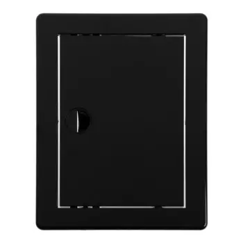 Люк ревизионный ZEIN 1520ЛР, 150 х 200 мм, пластик, черный