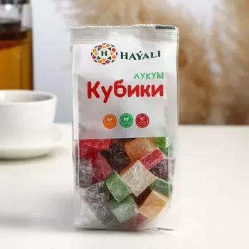 Лукум "HAYALI", ягодный микс, 250г