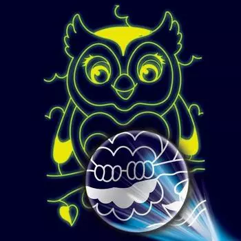 Лунная гравюра «Сова» 14,8х21 см