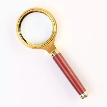 Лупа классическая, кратность 6, линза 35 мм