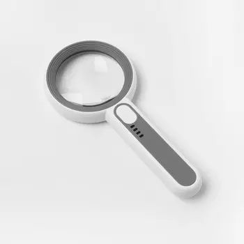 Лупа классическая, линза 60 мм, подсветка