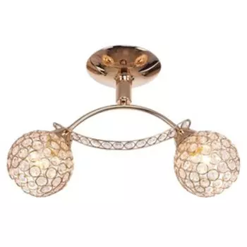 Люстра 1026604/2 2x40Вт E27 золото 47х12х31см